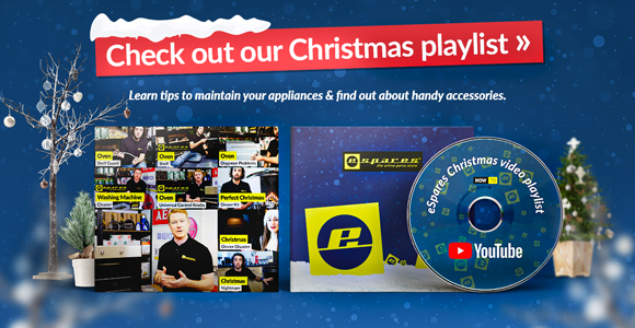 Check out our Christmas playlist >> Learn tips to maintain your appliances & find out about handy accessories.