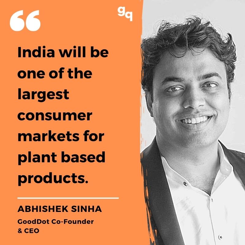 GoodDot Co-Founder & CEO Abhishek Sinha 