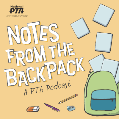 Logo for the Notes from the Backpack podcast