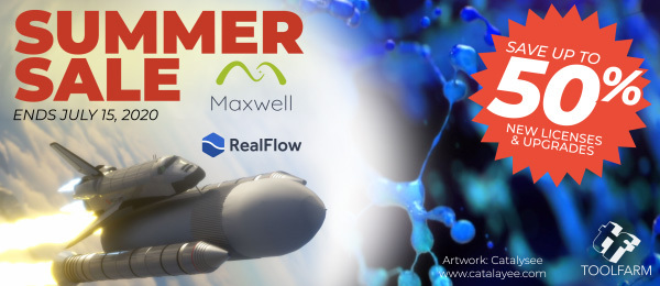 maxwell realflow summer sale