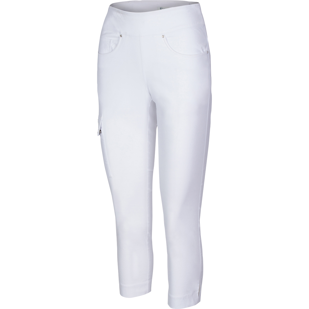 Image of Pearlette Pull-On 4-Way Stretch Crop Pant
