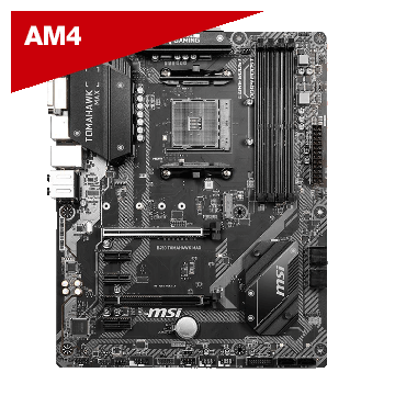 MSI B450 Tomahawk Max AMD AM4 ATX Motherboard