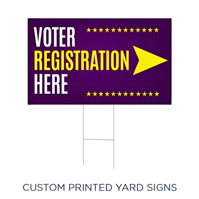 Custom Printed Yard Signs