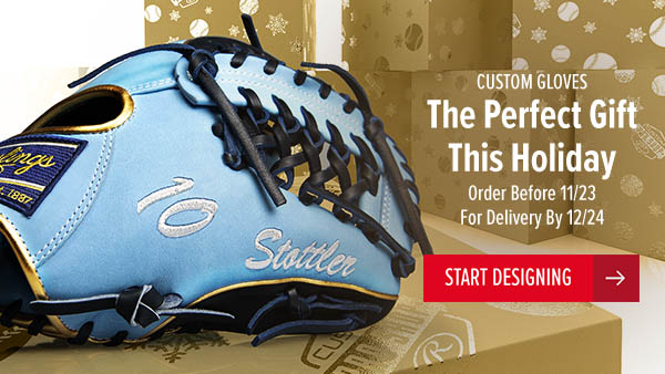 It's Not Too Early To Holiday Shop! Design & Order Your Custom Glove For Holiday Delivery Now