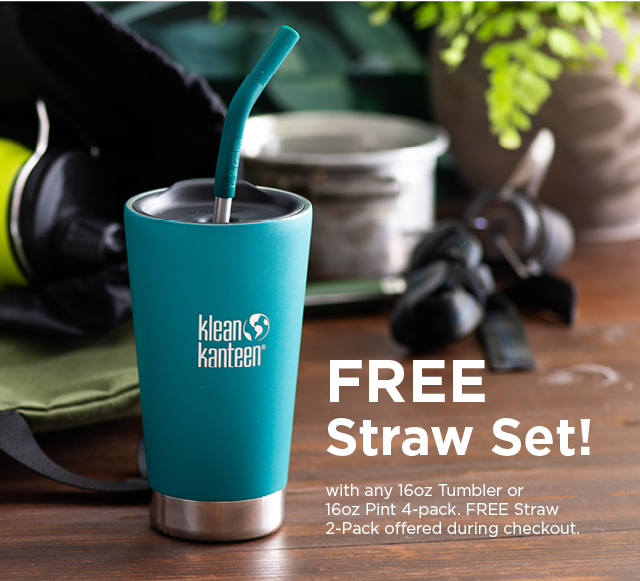 FREE Straw Set!