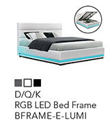 Artiss RGB LED Bed Frame