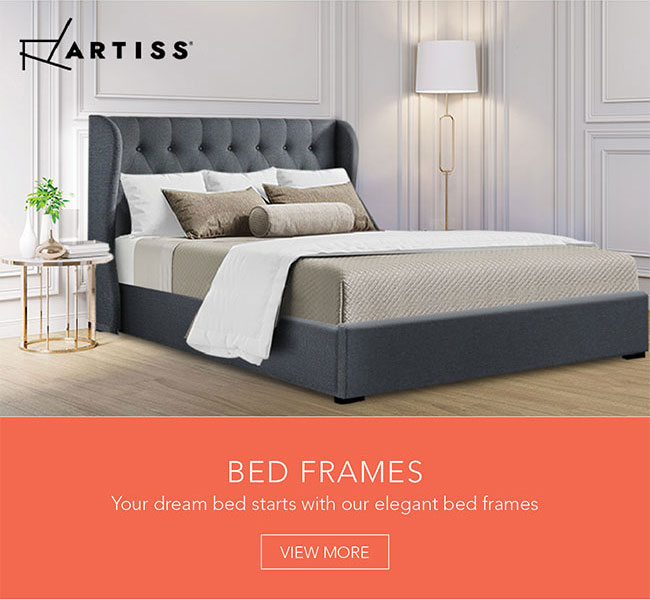 Your dream bed starts with our elegant bed frames