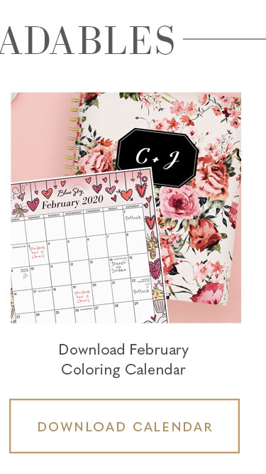 February Printable Calendar