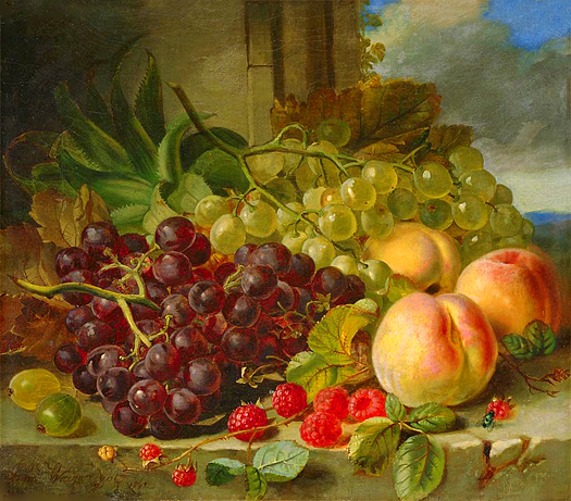 Still Life with Fruit by John Wainwright