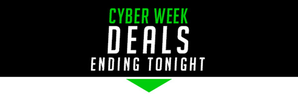 Cyber Week Deals Ending Tonight