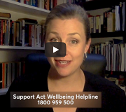 Support Act Wellbeing Helpline 1800 959 500