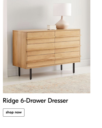 Ridge 6-Drawer Dresser