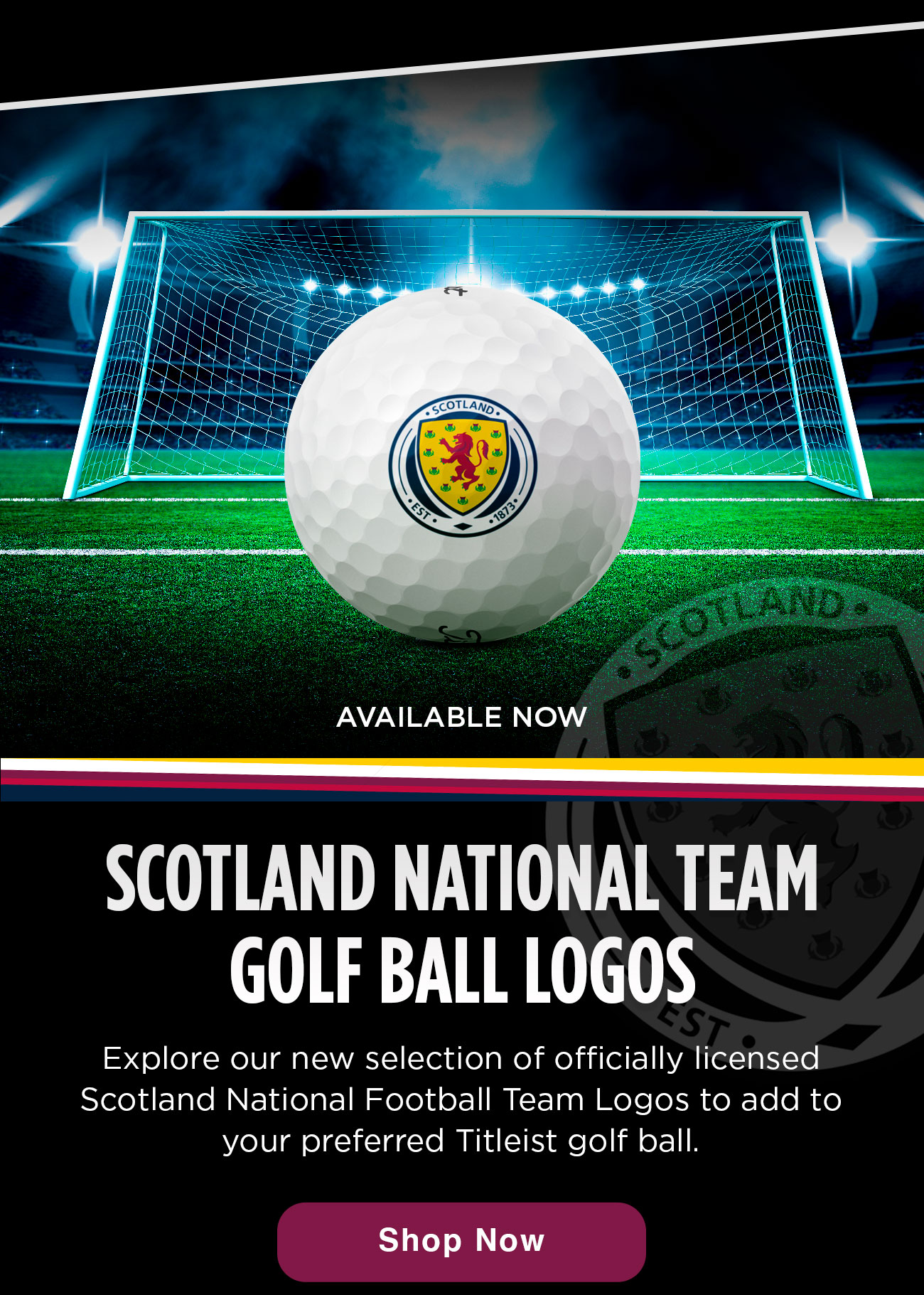Scotland FA Custom Golf Balls