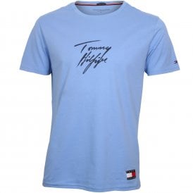 Signature Organic Cotton T-Shirt, Cornflower Blue