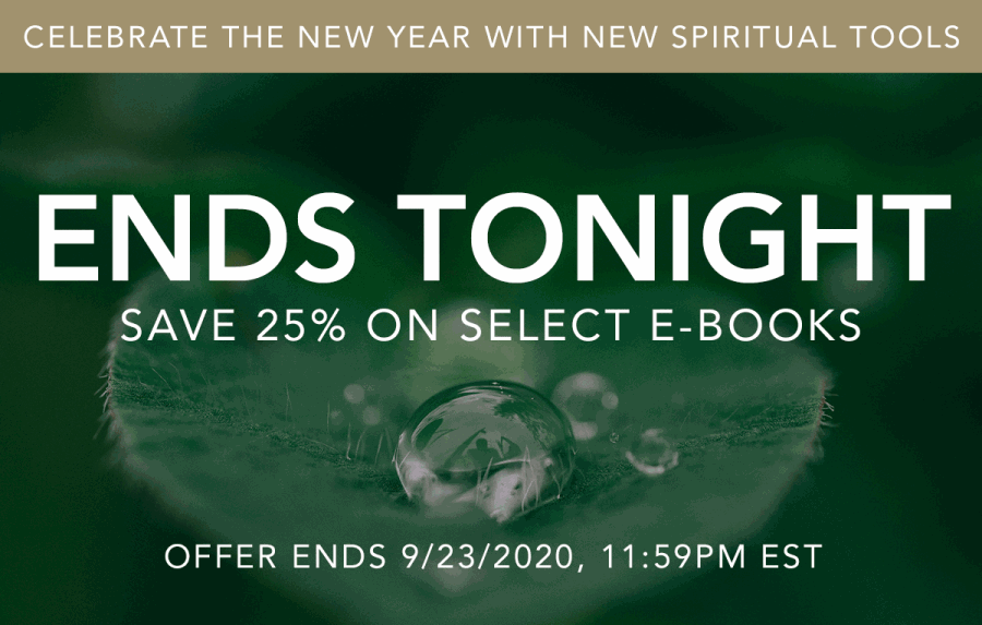 Ends Tonight!  Save 25% on Select E-Books
