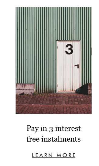 Pay in 3 interest free instalments
LEARN MORE