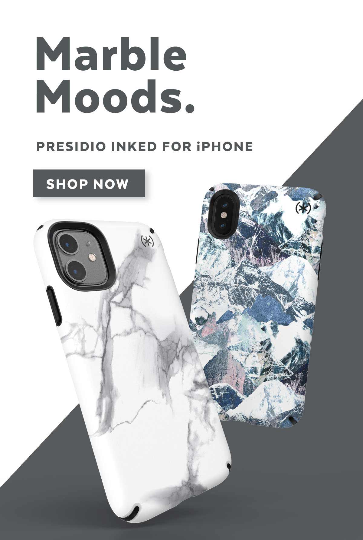Marble Moods. Presidio Inked for iPhone. Shop now!