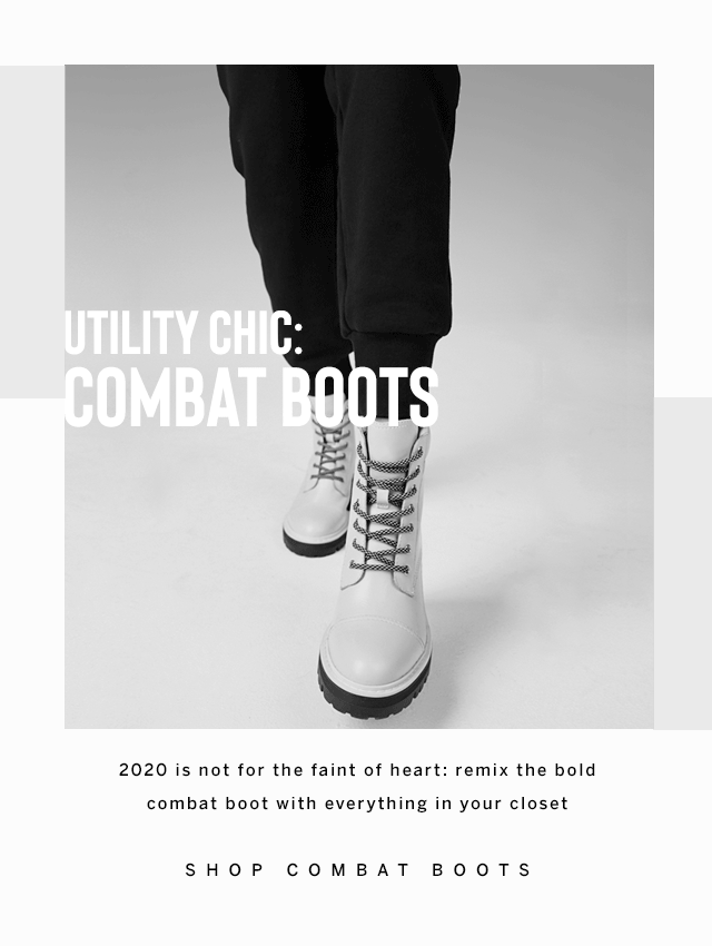 Utility Chic: Combat Boots
