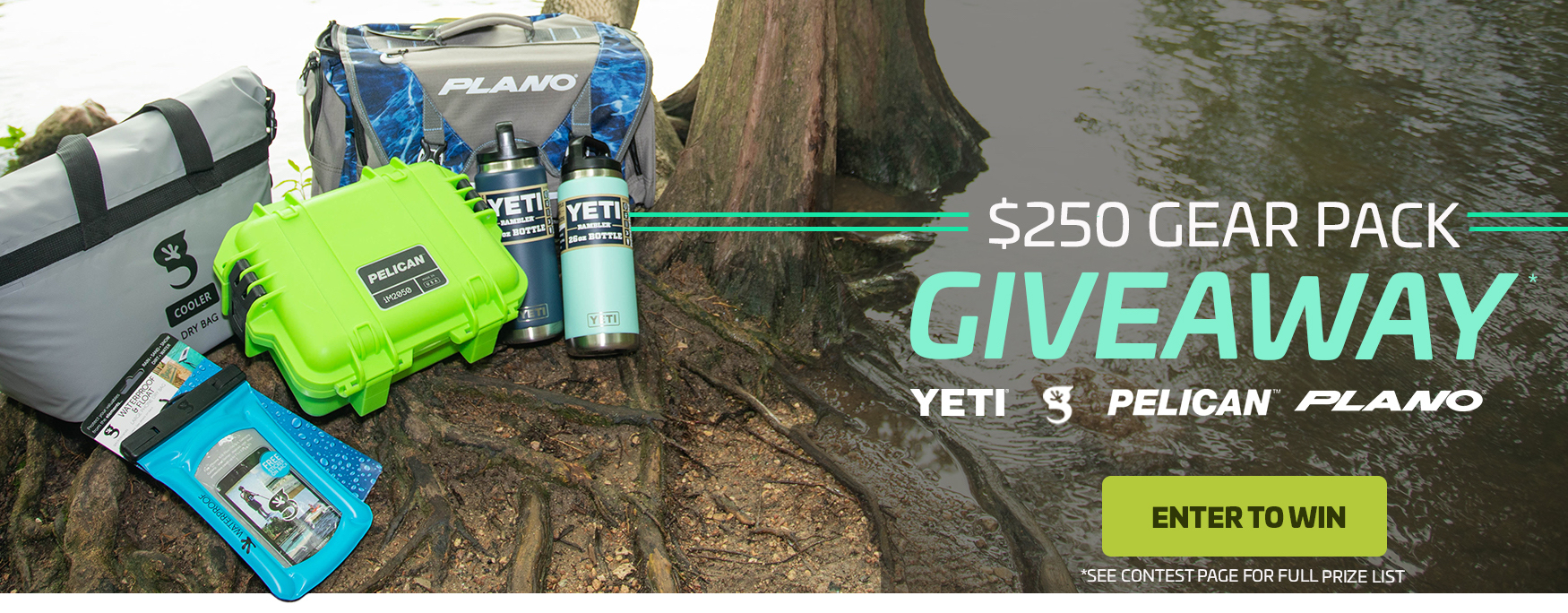 $250 GEAR GIVEAWAY PACKAGE