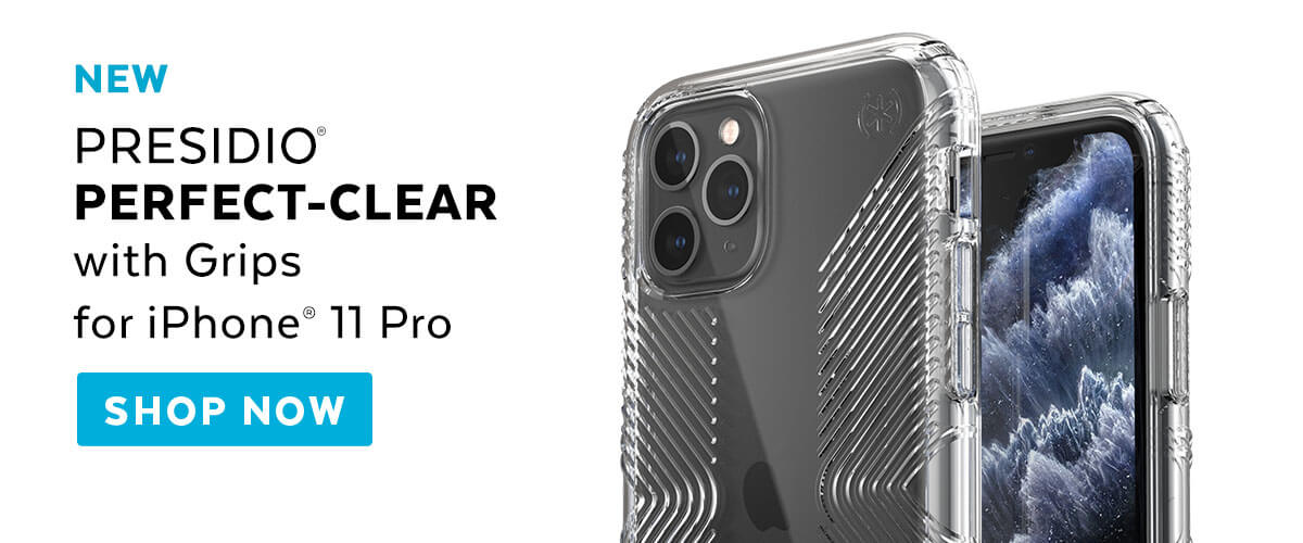 New Presidio Perfect-Clear with Grips for iPhone 11 Pro. Shop Now.