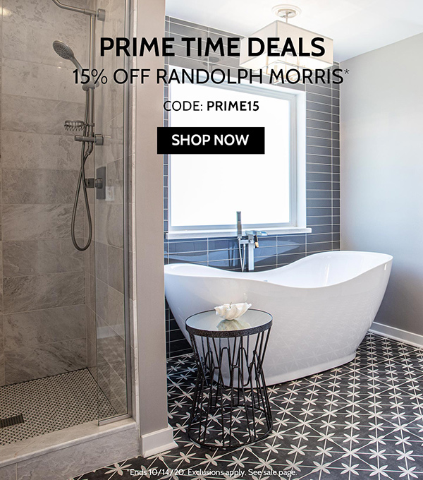 Prime Time Deals. 15% off Randolph Morris with code PRIME15.