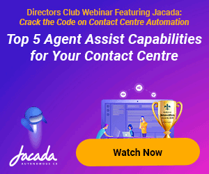 Jacada Top five agents webinar replay advert