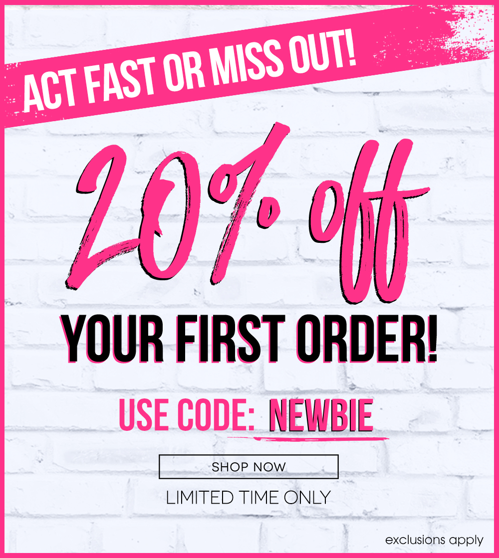 Act Fast For 20% Off