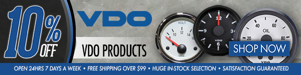 Save 10% on All VDO Products