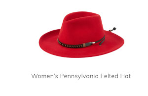 Women’s Pennsylvania Felted Hat
