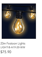 23m Festoon Lights