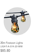 20m Festoon Lights