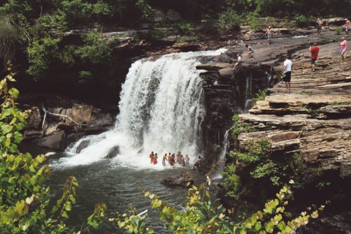These 6 Waterfall Swimming Holes In Alabama Are Perfect For A Summer Day
