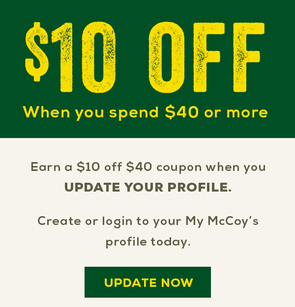 Earn a $10 off coupon