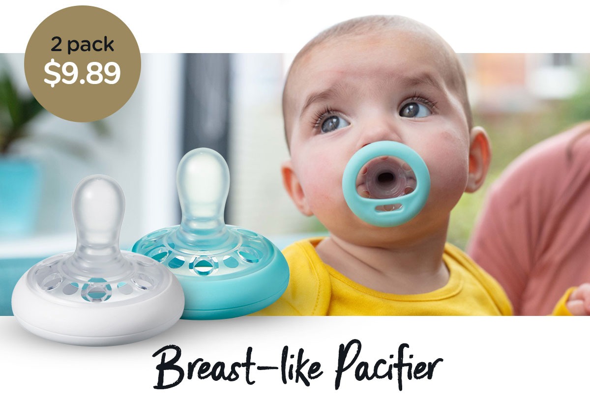 Breast-like Pacifier Lifestyle