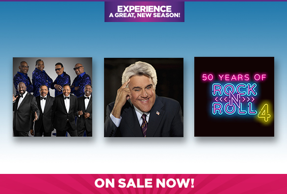 Thumbnail images for The Temptations and The Four Tops, Jay Leno, and Neil Berg''s 50 Years of Rock ''n'' Roll