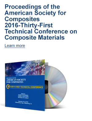 Proceedings of the American Society for Composites –Thirty-First Technical Conference