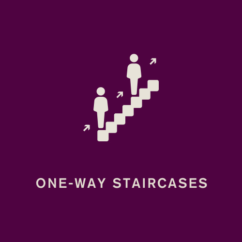 One-Way Staircases