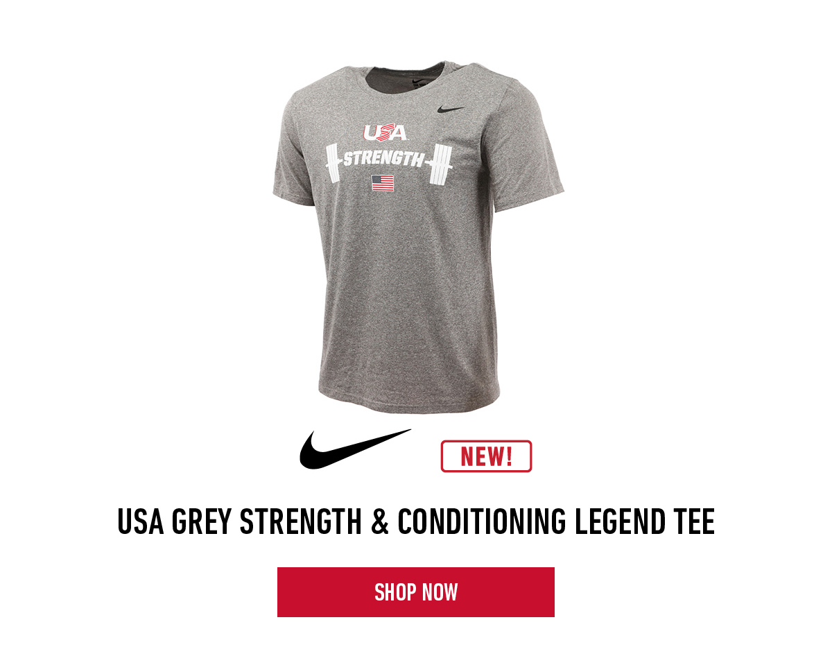 Nike USA Grey Strength & Conditioning Legend