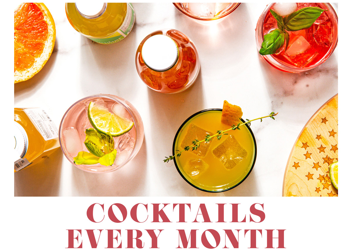 Cocktails Every Month