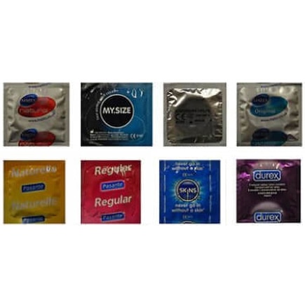 Regular Condoms Trial Pack (8 Pack)