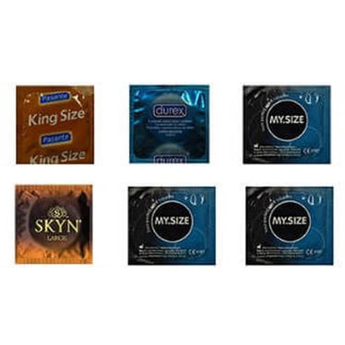 Large Size Condoms Trial Pack (6 Pack)