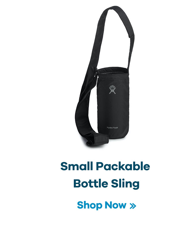Small Packable Bottle Sling | Shop Now >>