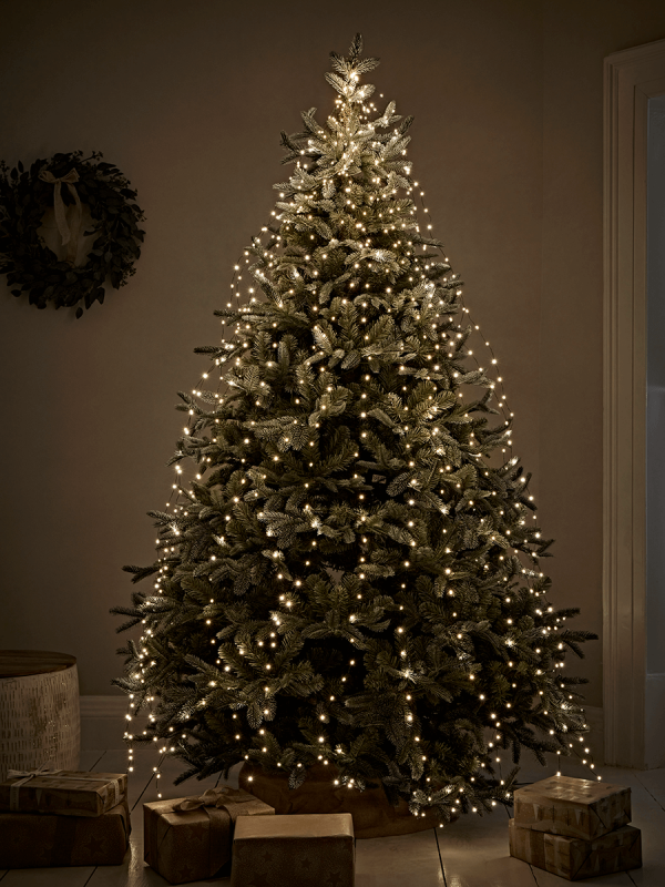 Indoor Outdoor Cascading Wire Tree Lights