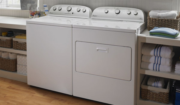 Whirlpool High-Efficiency Top Loading Washer with Gas Dryer