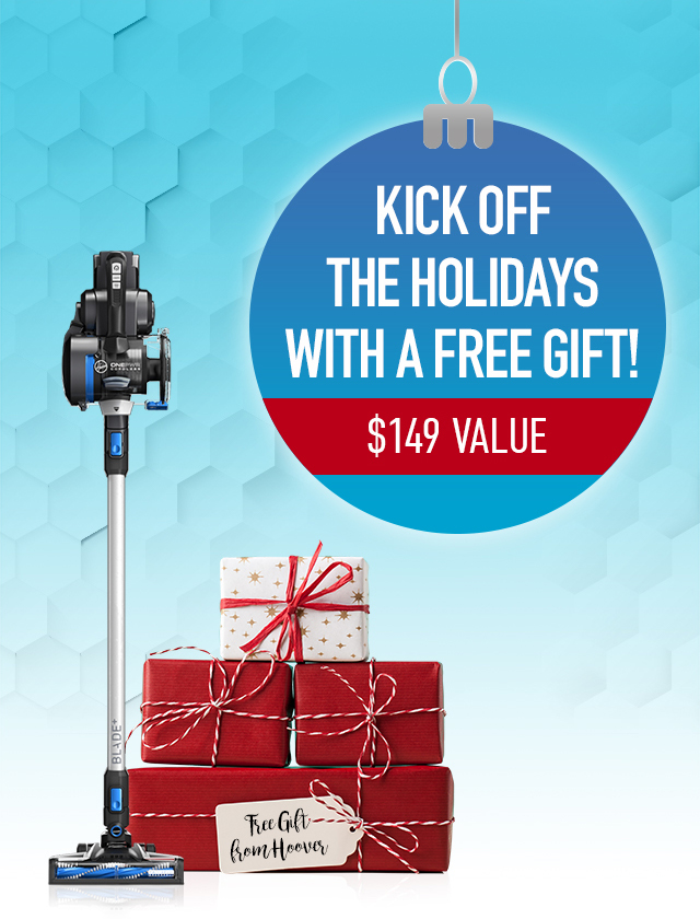 Kick off the holidays with a free gift