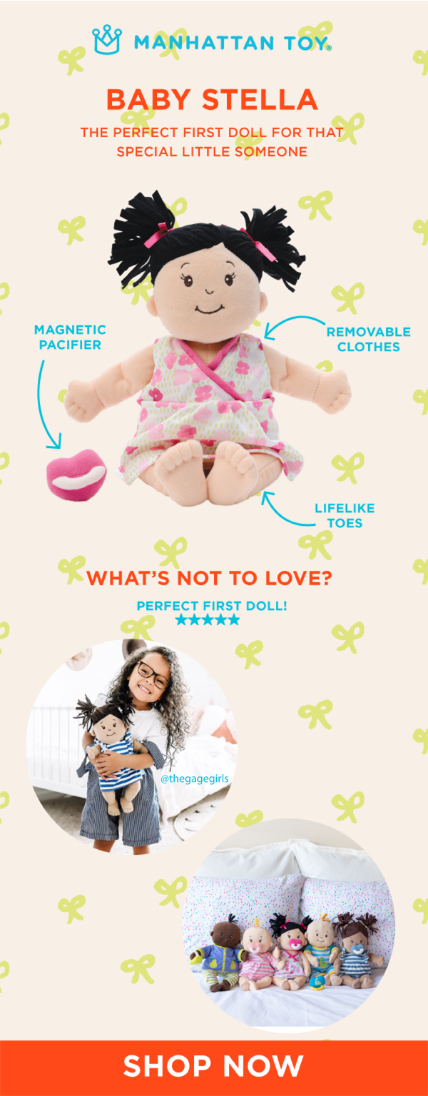 Check out Baby Stella - award winning soft doll
