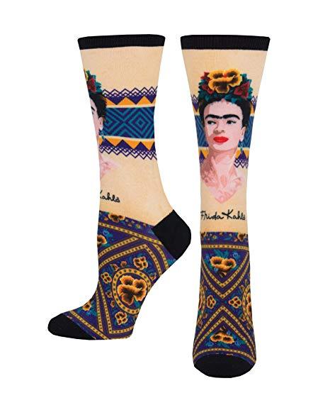 Womens Frida Socks  Floral Headress