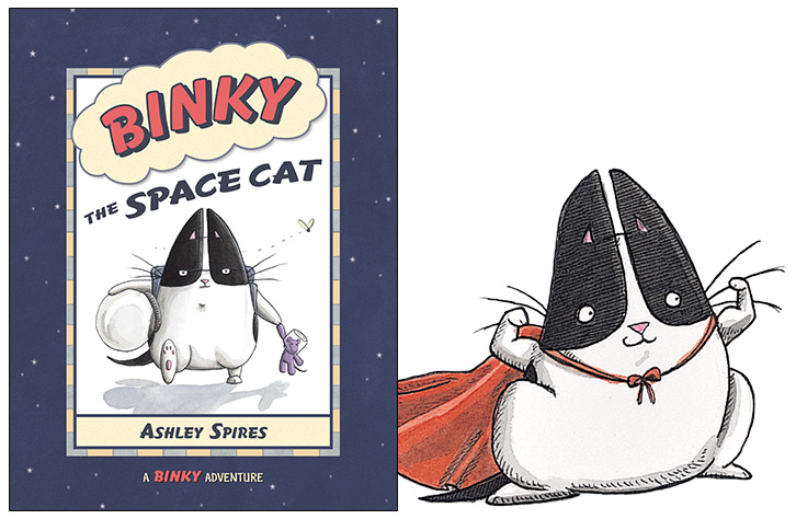 Binky the Space Cat - By Ashley Spires - A Binky Adventure