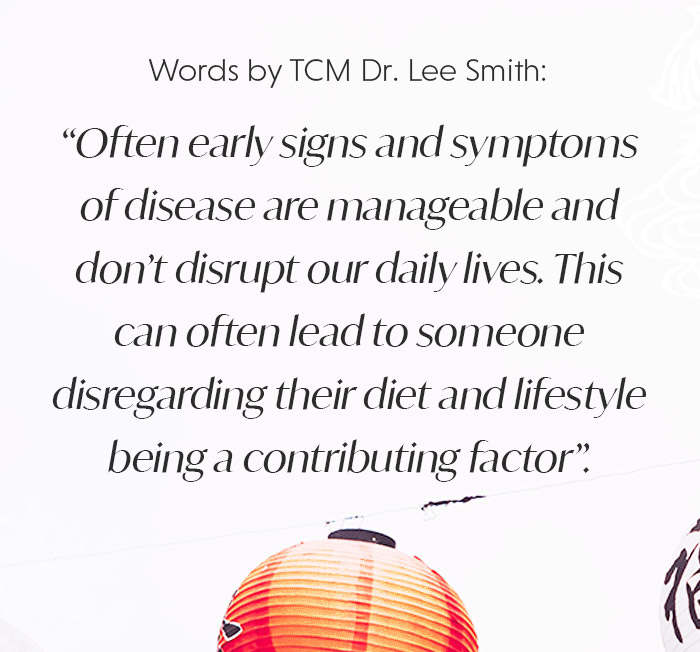 Words by TCM Dr. Lee Smith