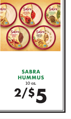 Sabra Hummus - 2 for $5